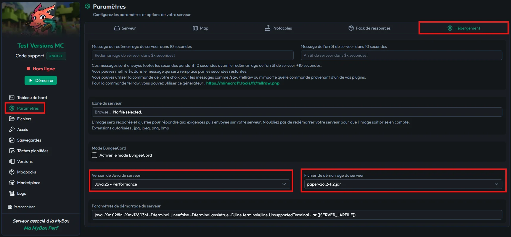 Comment installer une version custom Minecraft sur serveur MineStrator ? — illustration 1