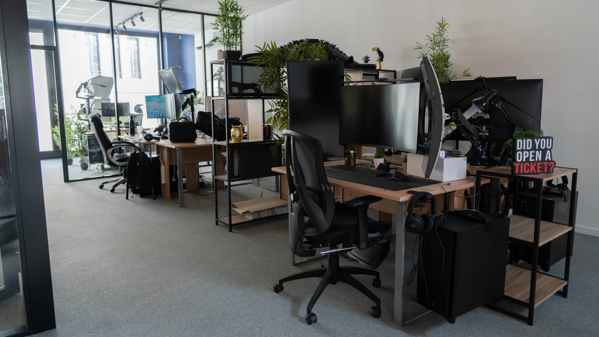 Bureaux de l'équipe MineStrator
