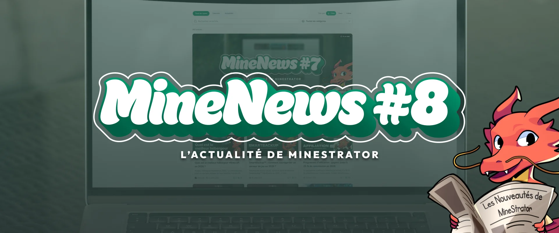 MineNews #8 : votre IA aux commandes, Bedrock et DayZ à l’honneur