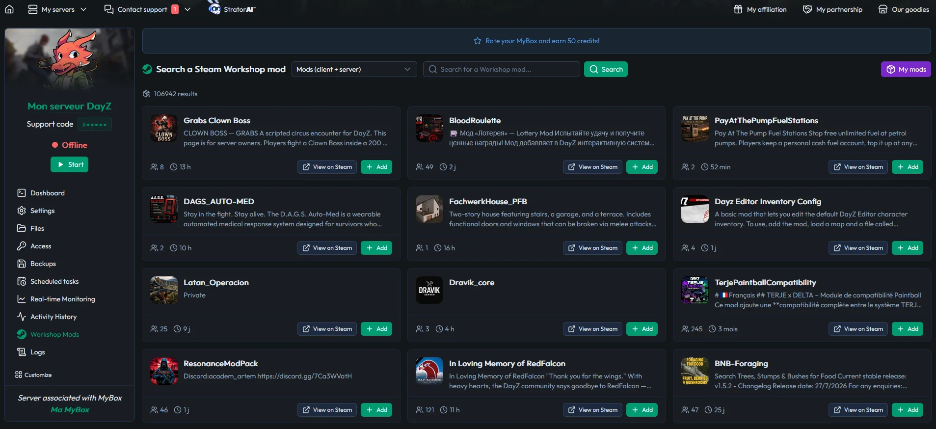 Installing Mods on Your DayZ Server: Workshop, Modlist and types.xml — illustration 1