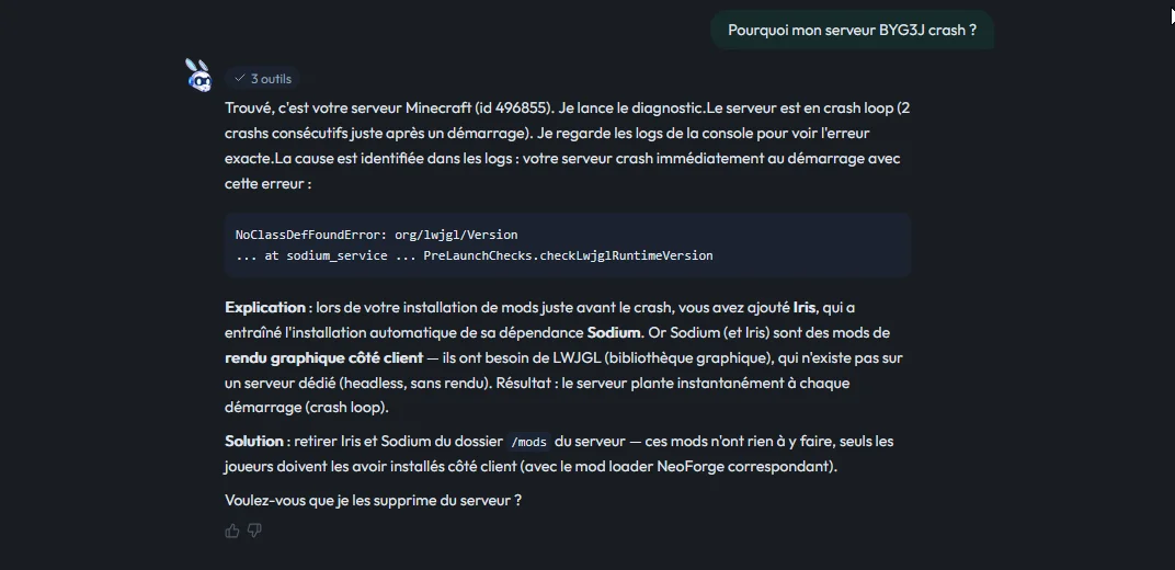 Comment utiliser StratorAI, l’assistant IA officiel de MineStrator ? — illustration 1