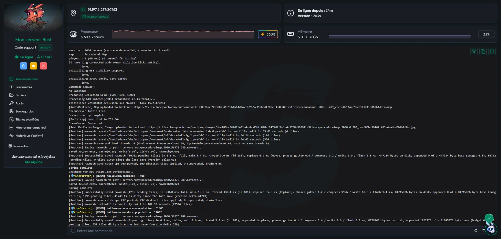 Comment préparer son serveur pour Halloween 2026 sur Minecraft, Terraria ou Rust ? — illustration 4