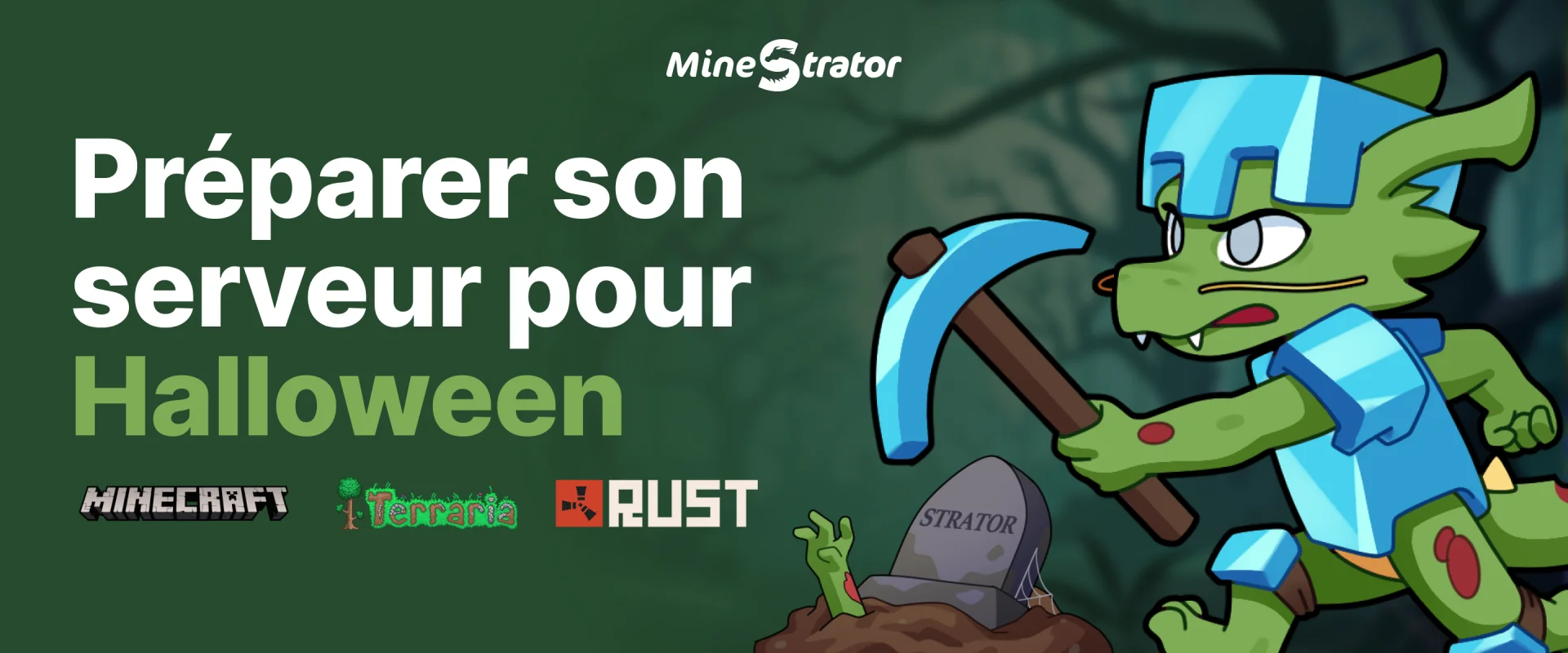 Comment préparer son serveur pour Halloween 2026 sur Minecraft, Terraria ou Rust ?