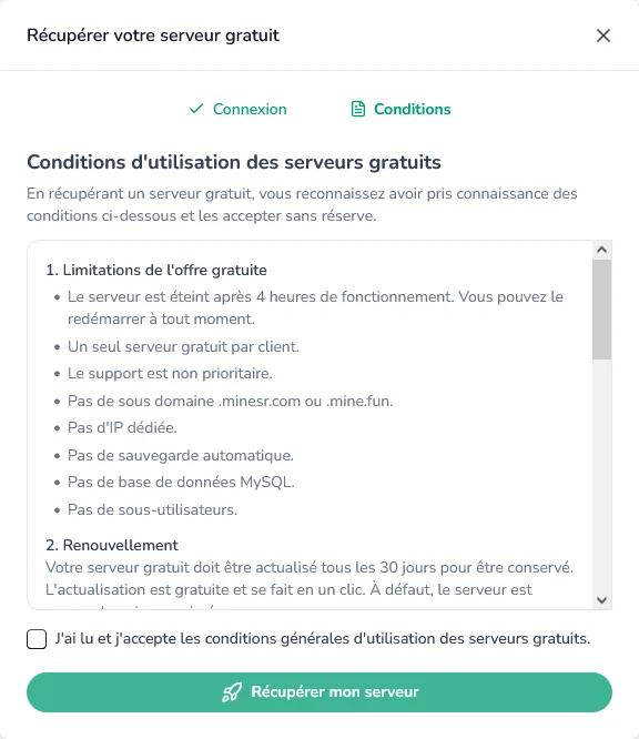 Comment créer un serveur Minecraft gratuit en 5 minutes (2026) ? — illustration 3
