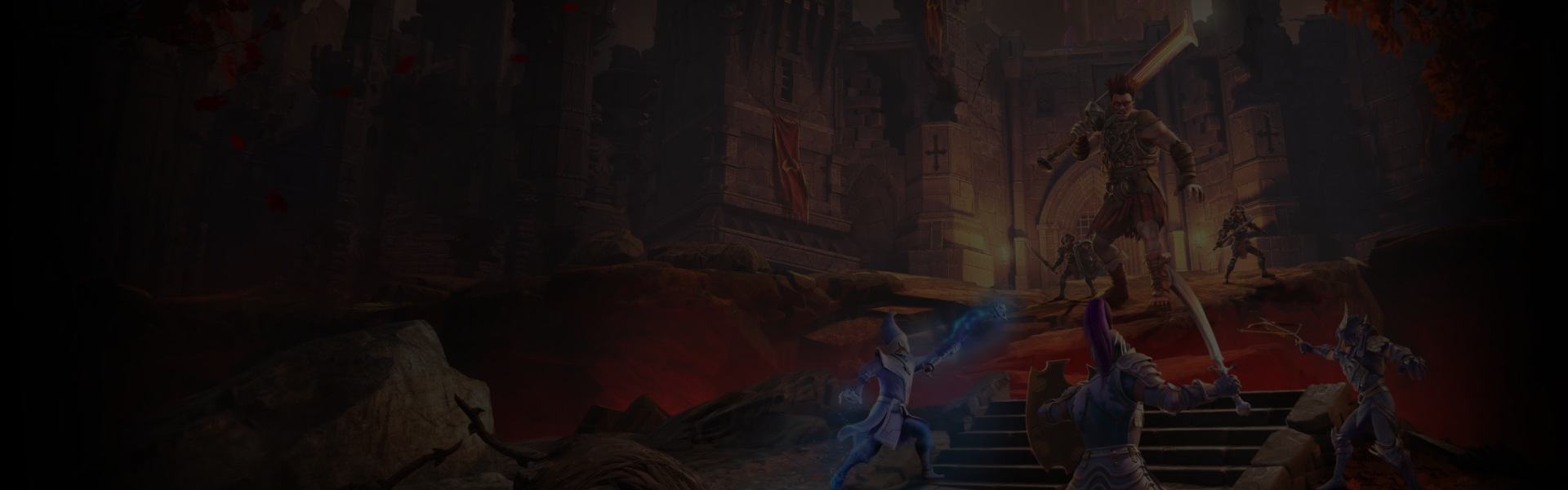 Game-related background of the header Runescape: Dragonwilds