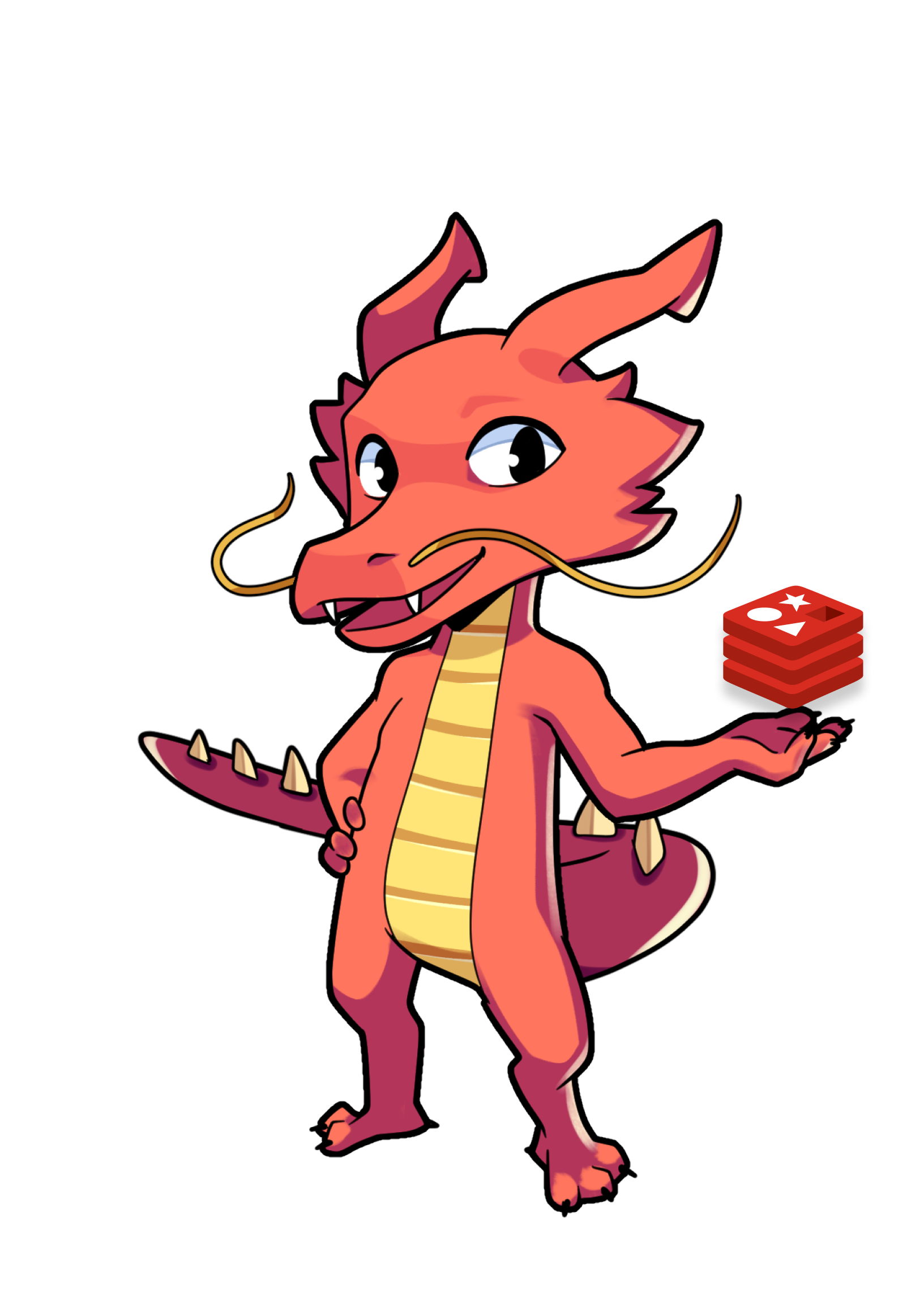 Stator déguisée en personnage du jeu Redis 7