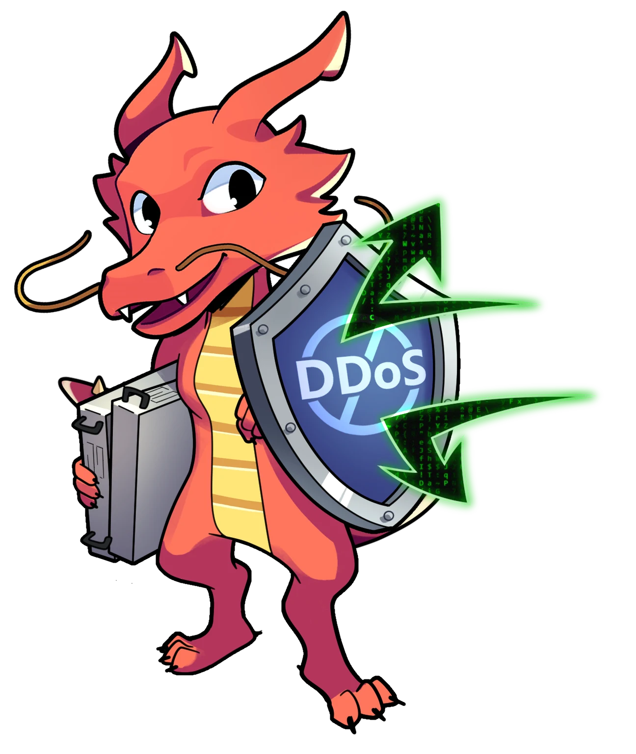 Strator brandissant un bouclier anti-DDoS