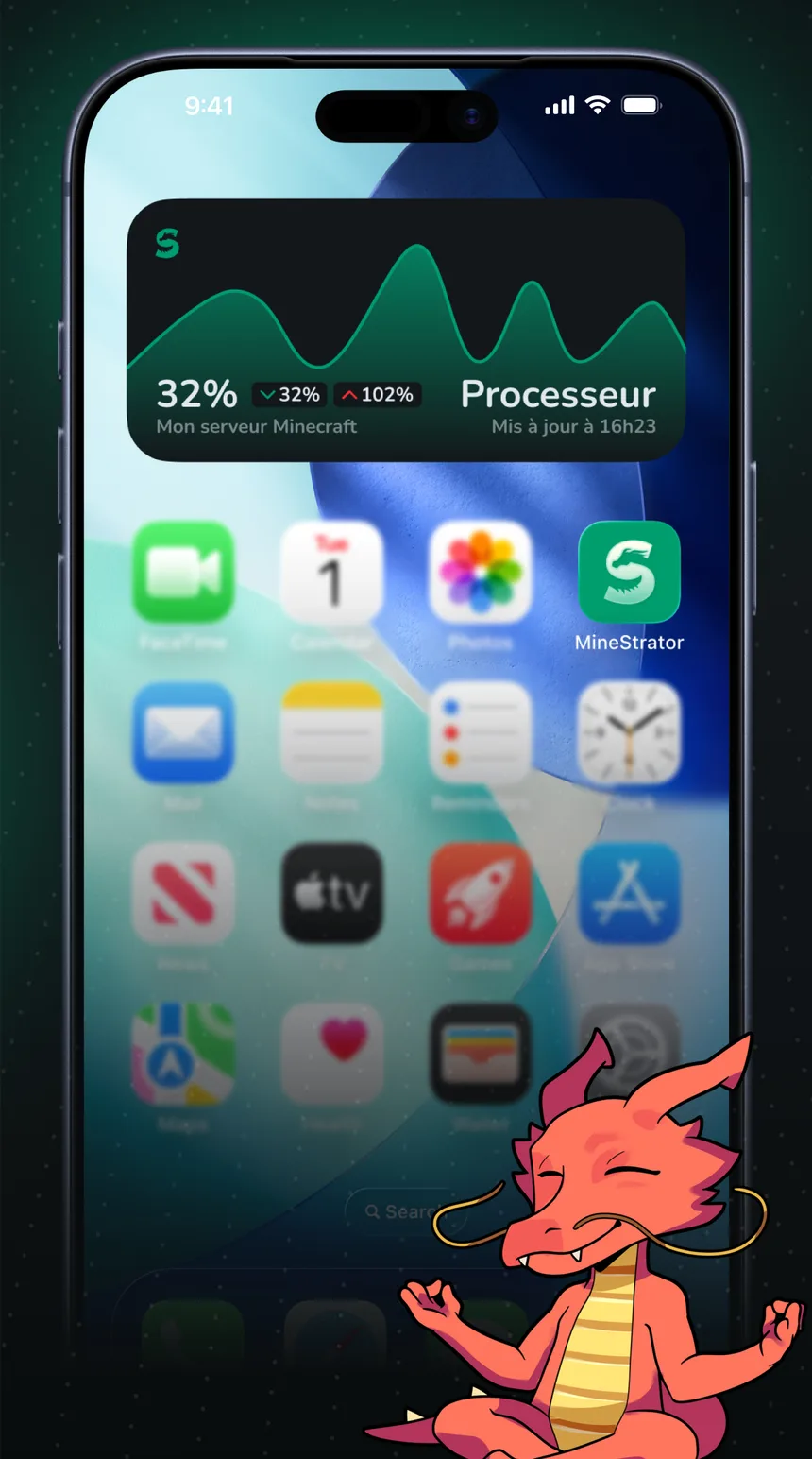 Your server as a widget