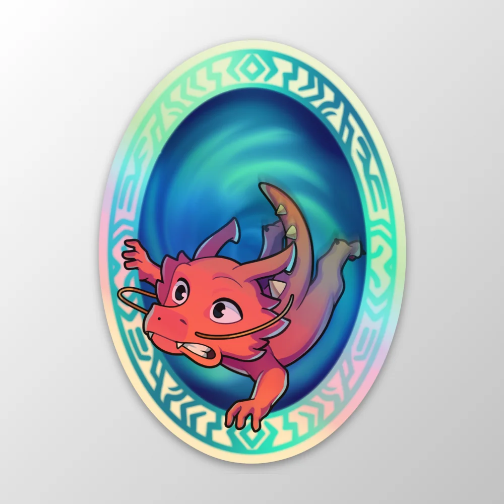 Hytale Portal Sticker