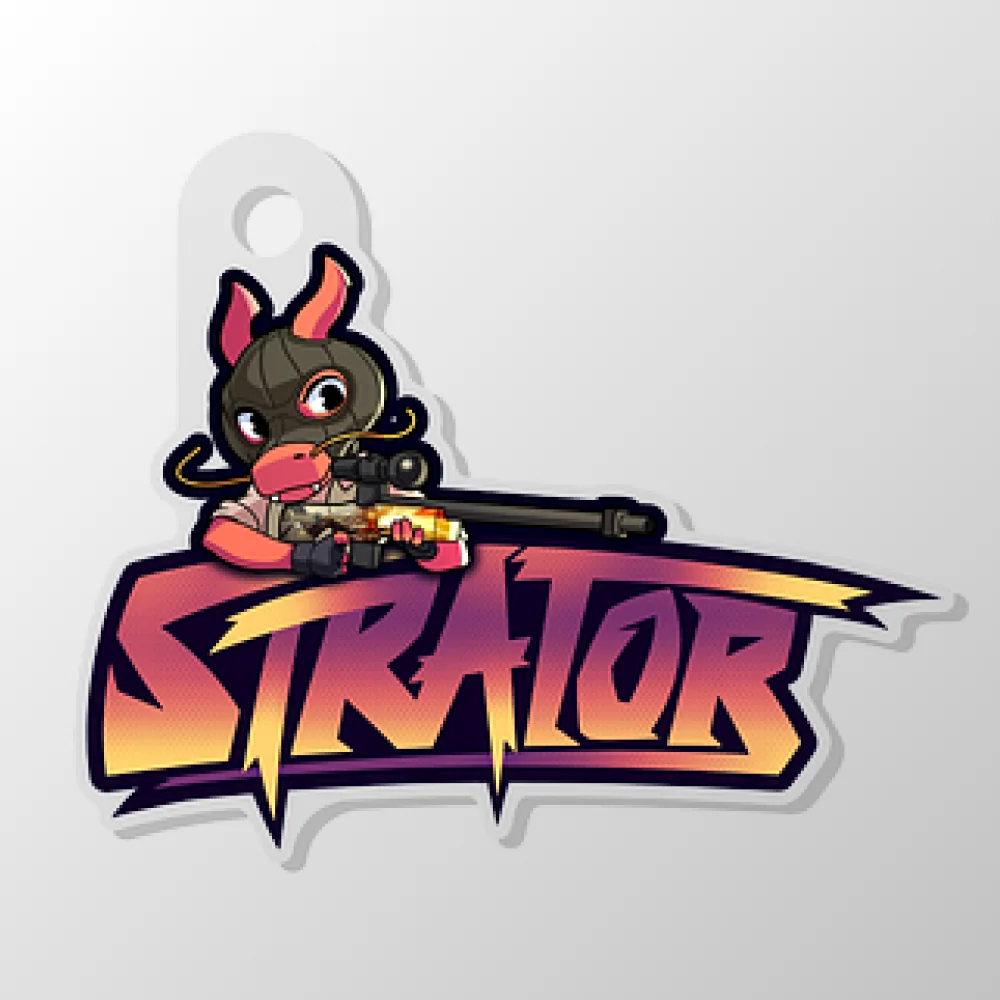 AWP Dragon Lore Keychain