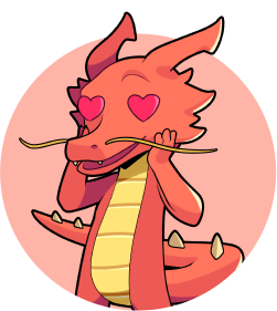 Strator avec des coeurs à la place des yeux