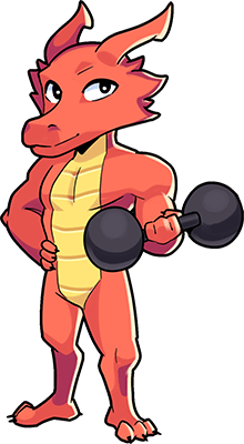 Bannière représentant les offres MyBox avec Strator en train de soulever un poids