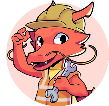 Strator en costume de chantier avec un clef 